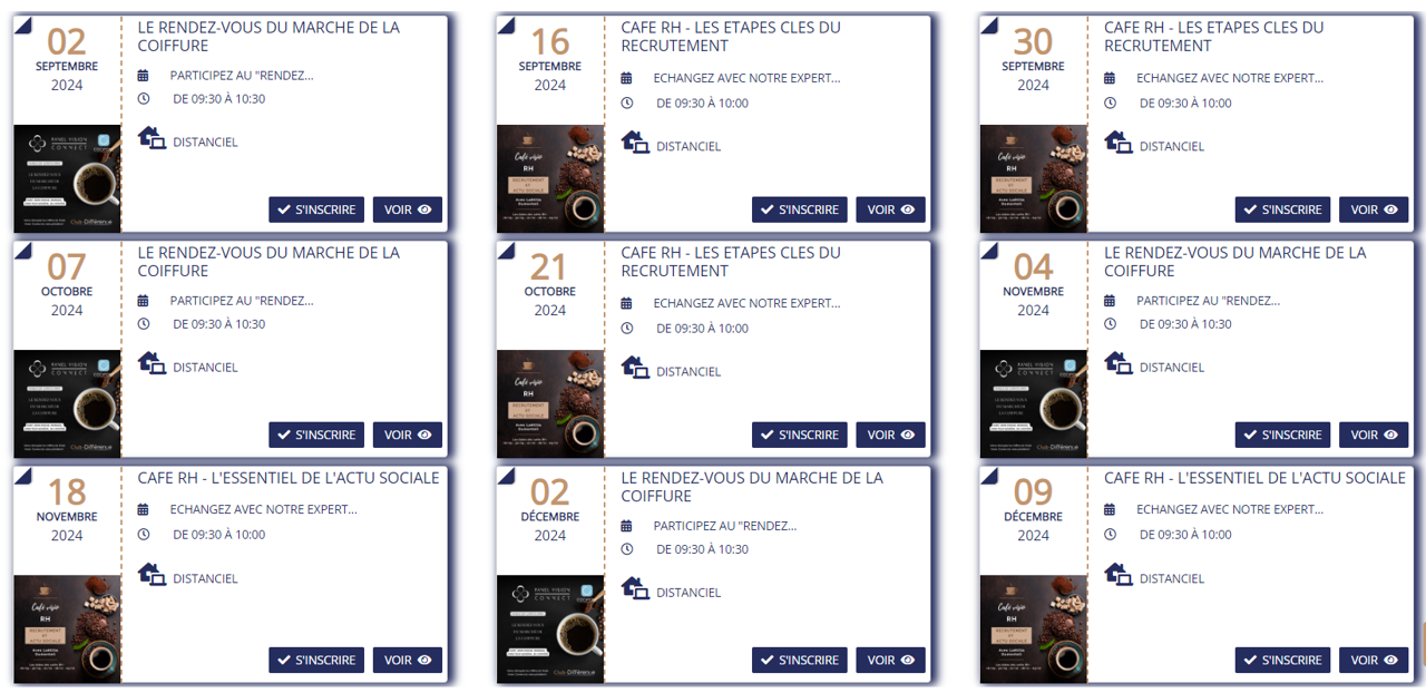 LE CLUB DIFFERENCE A VOS COTES